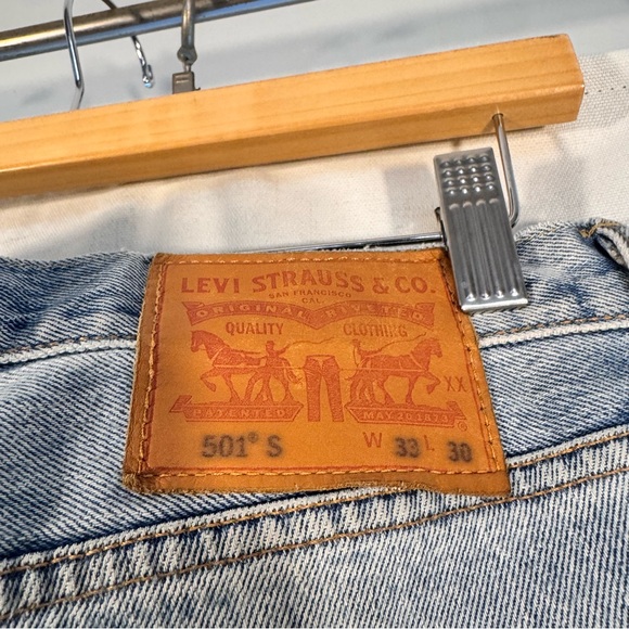 Vintage Levi’s 501 Quilt Patchwork Jeans - Picture 6 of 8